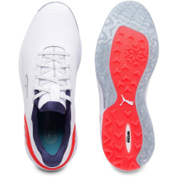 PUMA Alphacat Nitro Golfschuhe Herren 02 - PUMA white/for all time red/PUMA navy 39