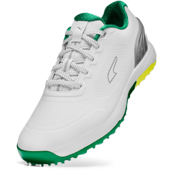 PUMA Alphacat Nitro Golfschuhe Herren 01 - PUMA white/archive green/yellow burst 40.5