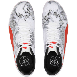 PUMA Evospeed Star 8 Junior Leichtathletik-Schuhe Kinder 03 - puma black/puma white/puma red 34.5