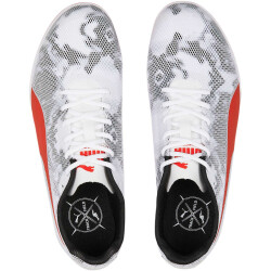 PUMA Evospeed Star 8 Junior Leichtathletik-Schuhe Kinder 03 - PUMA black/PUMA white/PUMA red 35.5
