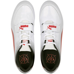 PUMA evoSPEED Long Jump 10 Leichtathletikschuhe 02 - PUMA white/PUMA black/PUMA red 38.5