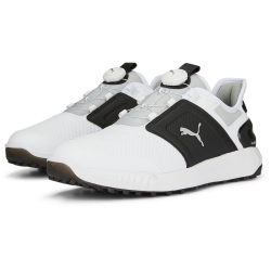 PUMA Ignite Elevate Disc Golfschuhe Herren 06 - PUMA white/PUMA black/PUMA silver 42.5