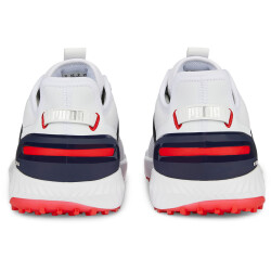 PUMA Ignite Elevate Golfschuhe Herren 04 - PUMA white/PUMA silver/PUMA navy 40.5