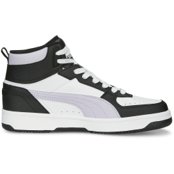 PUMA Rebound Joy High-Top Sneaker 27 - PUMA white/spring lavender/PUMA black 37.5