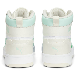 PUMA Rebound Joy High-Top Sneaker 26 - PUMA white/minty burst/vapor gray 42.5