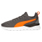 PUMA Anzarun Lite Kinder Sneaker 27 - cool dark gray/rickie orange/puma black 38.5