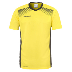 uhlsport GOAL kurzarm Trikot Herren limonengelb/schwarz XXL