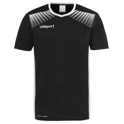 uhlsport GOAL kurzarm Trikot Kinder schwarz/weiss 128