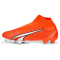 PUMA Ultra Match+ Laceless FG/AG Fußballschuhe 01 - ultra orange/puma white/blue glimmer 45