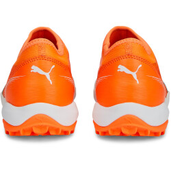 PUMA Ultra Match LL TT + Mid Multinocken-Fußballschuhe Kinder 01 - ultra orange/puma white/blue glimmer 38.5