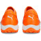 PUMA Ultra Match LL TT + Mid Multinocken-Fußballschuhe Kinder 01 - ultra orange/puma white/blue glimmer 38.5