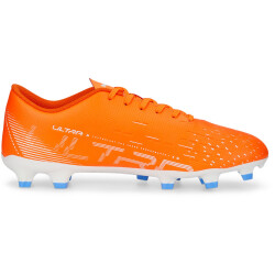PUMA Ultra Play FG/AG Fußballschuhe 01 - ultra orange/puma white/blue glimmer 42