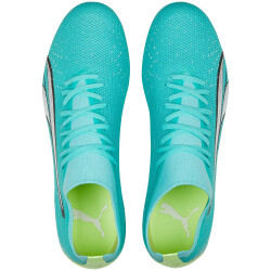 PUMA Ultra Match FG/AG Fußballschuhe 03 - electric peppermint/puma white/fast yellow 42