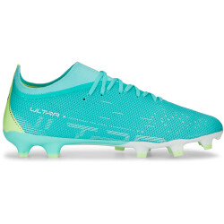 PUMA Ultra Match FG/AG Fußballschuhe 03 - electric peppermint/puma white/fast yellow 44