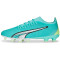 PUMA Ultra Match FG/AG Fußballschuhe 03 - electric peppermint/puma white/fast yellow 44