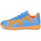 PUMA Future Play TT Multinocken-Fußballschuhe Kinder 01 - blue glimmer/puma white/ultra orange 33