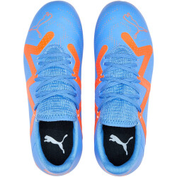 PUMA Future Play FG/AG Fußballschuhe Kinder 01 - blue glimmer/puma white/ultra orange 30