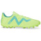 PUMA Future Play MG Multi-Ground Fußballschuhe 03 - fast yellow/puma black/electric peppermint 42.5