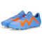 PUMA Future Play MG Multi-Ground Fu&szlig;ballschuhe 01 - blue glimmer/puma white/ultra orange 41