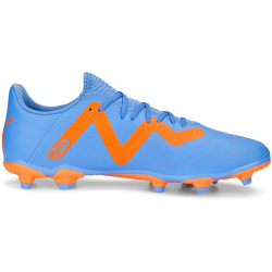 PUMA Future Play FG/AG Fu&szlig;ballschuhe 01 - blue glimmer/puma white/ultra orange 42