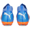 PUMA Future Match MG Multi-Ground Fu&szlig;ballschuhe 01 - blue glimmer/puma white/ultra orange 42.5