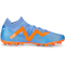 PUMA Future Match MG Multi-Ground Fu&szlig;ballschuhe 01 - blue glimmer/puma white/ultra orange 42.5