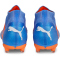 PUMA Future Match+ Laceless FG/AG Fußballschuhe 01 - blue glimmer/puma white/ultra orange 42