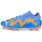 PUMA Future Pro FG/AG Fu&szlig;ballschuhe 01 - blue glimmer/puma white/ultra orange 42