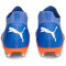 PUMA Future Pro MxSG Stollen-Fußballschuhe 01 - blue glimmer/puma white/ultra orange 42.5