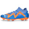 PUMA Future Pro MxSG Stollen-Fußballschuhe 01 - blue glimmer/puma white/ultra orange 42.5