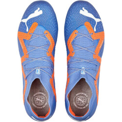 PUMA Future Ultimate Low FG/AG Fußballschuhe 01 - blue glimmer/puma white/ultra orange 46