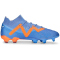 PUMA Future Ultimate FG/AG Fußballschuhe 01 - blue glimmer/puma white/ultra orange 46