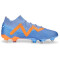 PUMA Future Ultimate MxSG Stollen-Fußballschuhe 01 - blue glimmer/puma white/ultra orange 41