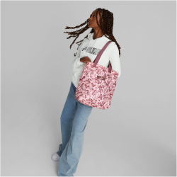 PUMA Core Pop Shopper Tasche 03 - rose dust/floral aop
