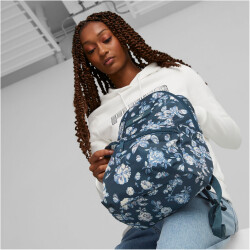 PUMA Core Pop Rucksack 02 - dark night/floral aop
