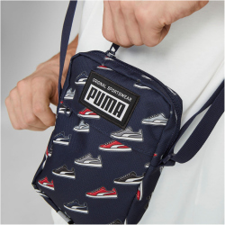PUMA Academy Portable Umhängetasche 11 - PUMA navy/sneaker aop