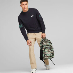 PUMA Academy Rucksack 12 - dusty green/granola/camo pack aop