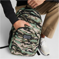 PUMA Academy Rucksack 12 - dusty green/granola/camo pack aop