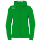 Kempa Player Trainingsjacke mit Kapuze Damen gr&uuml;n/wei&szlig; XS