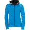 Kempa Core 26 Kapuzenjacke Damen 182 - kempablau XS