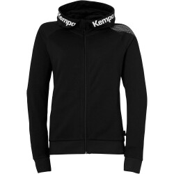 Kempa Core 26 Kapuzenjacke Damen 222 - schwarz M