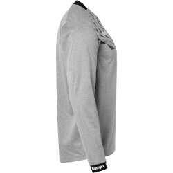 Kempa Wave 26 Langarmshirt Herren 213 - dark grau melange/anthra S