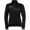 Kempa Wave 26 Poly Trainingsjacke Damen 222 - schwarz/anthra XXL