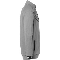Kempa Wave 26 Poly Trainingsjacke Herren 213 - dark grau melange/anthra XL