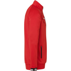 Kempa Wave 26 Poly Trainingsjacke Herren 152 - rot/chilirot S