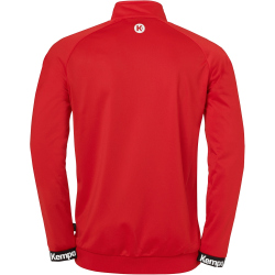 Kempa Wave 26 Poly Trainingsjacke Herren 152 - rot/chilirot S