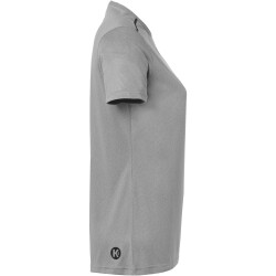 Kempa Polyester Shirt Damen 213 - dark grau melange XXL