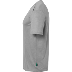 Kempa Polyester Shirt Kinder 213 - dark grau melange 128