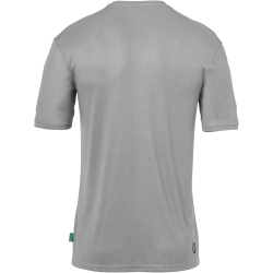 Kempa Polyester Shirt 213 - dark grau melange M