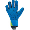 uhlsport Aquasoft HN (Half Negative Cut) Torwarthandschuhe 183 - Pacific blau/schwarz/fluo 7